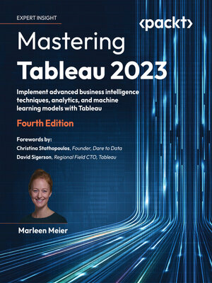 cover image of Mastering Tableau 2023